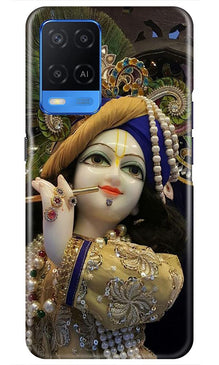 Lord Krishna3 Mobile Back Case for Oppo A54 (Design - 18)