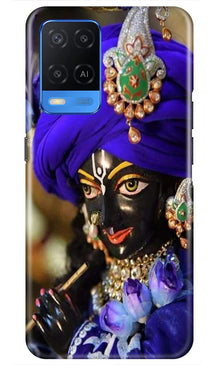 Lord Krishna4 Mobile Back Case for Oppo A54 (Design - 19)