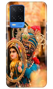 Lord Krishna5 Mobile Back Case for Oppo A54 (Design - 20)