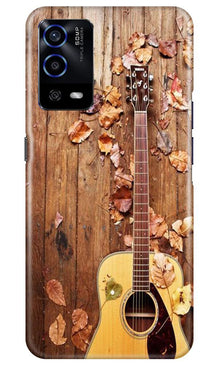 Guitar Mobile Back Case for Oppo A55 (Design - 43)