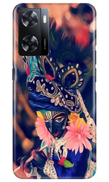 Lord Krishna Mobile Back Case for Oppo A57 (Design - 16)