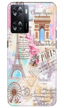 Paris Eiftel Tower Mobile Back Case for Oppo A57 (Design - 54)