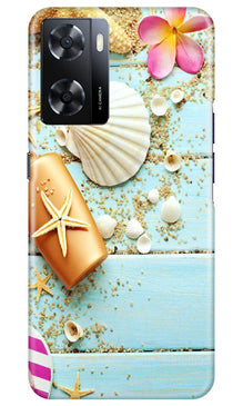 Sea Shells Mobile Back Case for Oppo A57 (Design - 63)