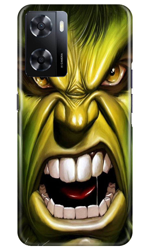 Hulk Superhero Case for Oppo A57  (Design - 121)