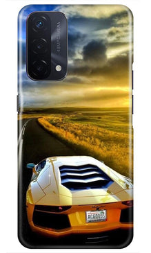 Car lovers Mobile Back Case for Oppo A74 5G (Design - 46)