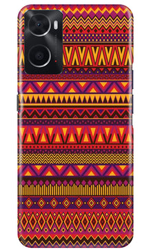 Zigzag line pattern2 Mobile Back Case for Oppo A76 (Design - 10)