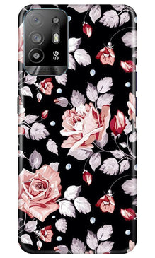 Pink rose Mobile Back Case for Oppo A94 (Design - 12)