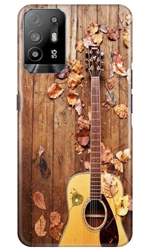 Guitar Mobile Back Case for Oppo A94 (Design - 43)