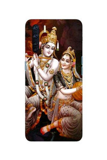 Radha Krishna Mobile Back Case for Oppo F15 (Design - 292)