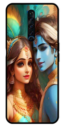 Lord Radha Krishna Metal Mobile Case for Oppo Reno2 F