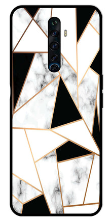 Marble Design2 Metal Mobile Case for Oppo Reno2 F