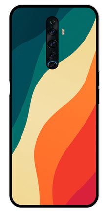 Muted Rainbow Metal Mobile Case for Oppo Reno2 F