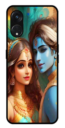 Lord Radha Krishna Metal Mobile Case for Oppo Reno 8T