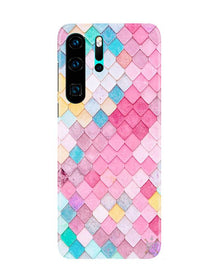 Pink Pattern Mobile Back Case for Huawei P30 Pro (Design - 215)