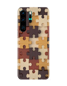 Puzzle Pattern Mobile Back Case for Huawei P30 Pro (Design - 217)