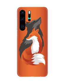 Wolf  Mobile Back Case for Huawei P30 Pro (Design - 224)