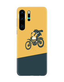 Bike Lovers Mobile Back Case for Huawei P30 Pro (Design - 256)