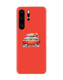 Travel Bus Mobile Back Case for Huawei P30 Pro (Design - 258)