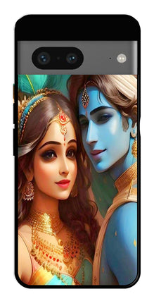 Lord Radha Krishna Metal Mobile Case for Google Pixel 7