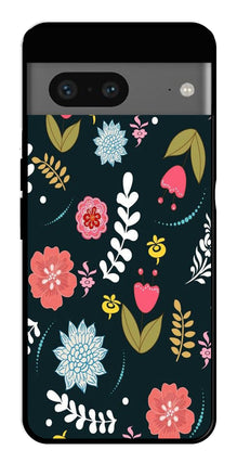 Floral Pattern2 Metal Mobile Case for Google Pixel 7