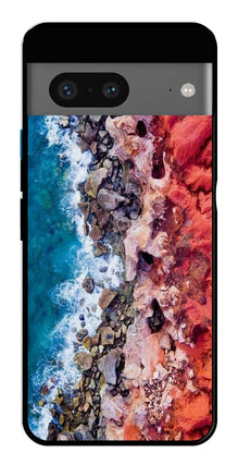 Sea Shore Metal Mobile Case for Google Pixel 7