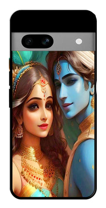 Lord Radha Krishna Metal Mobile Case for Google Pixel 7a