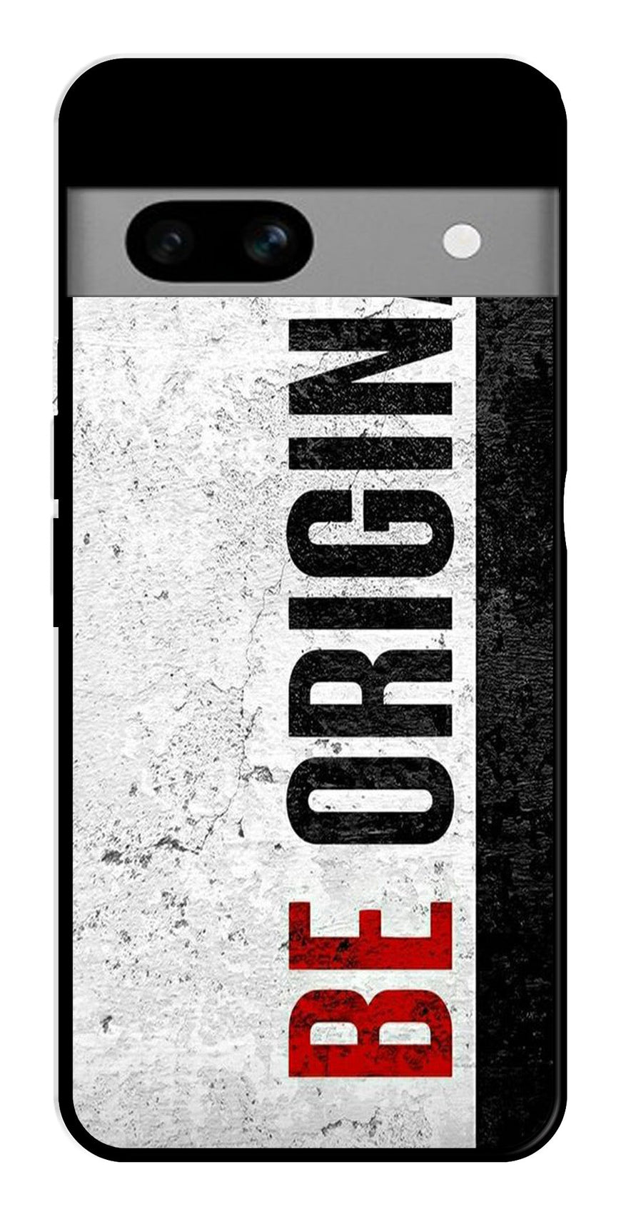 Be Original Metal Mobile Case for Google Pixel 7a   (Design No -38)