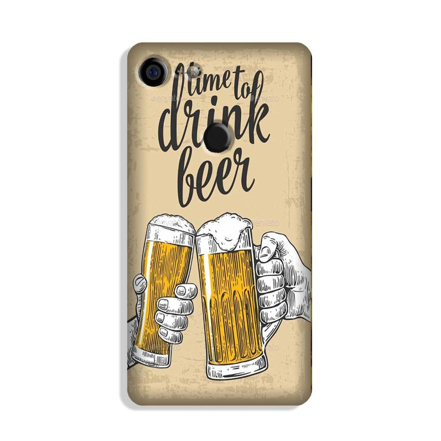 Drink Beer Mobile Back Case for Google Pixel 3 Xl (Design - 328)