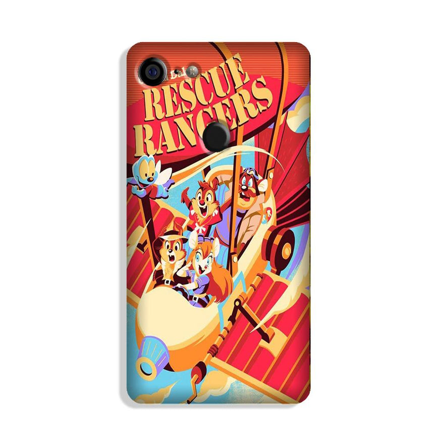 Rescue Rangers Mobile Back Case for Google Pixel 3 Xl (Design - 341)