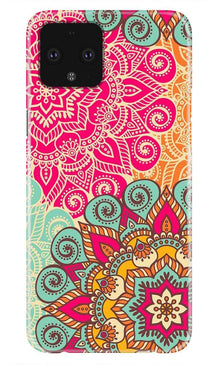 Rangoli art Mobile Back Case for Google Pixel 4 XL (Design - 6)