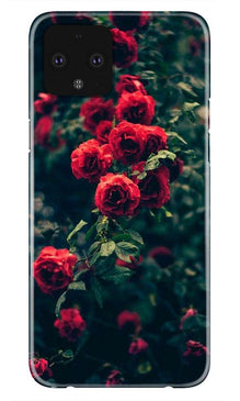 Red Rose Mobile Back Case for Google Pixel 4 XL (Design - 66)