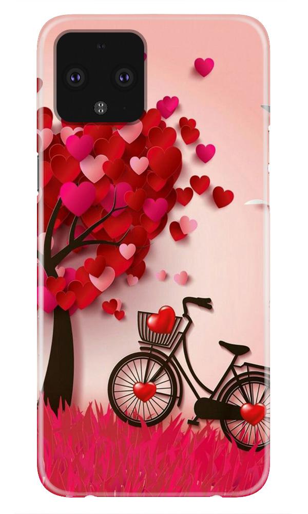 Red Heart Cycle Case for Google Pixel 4 theStyleO