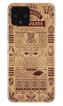 Hogwarts Mobile Back Case for Google Pixel 4 (Design - 304)