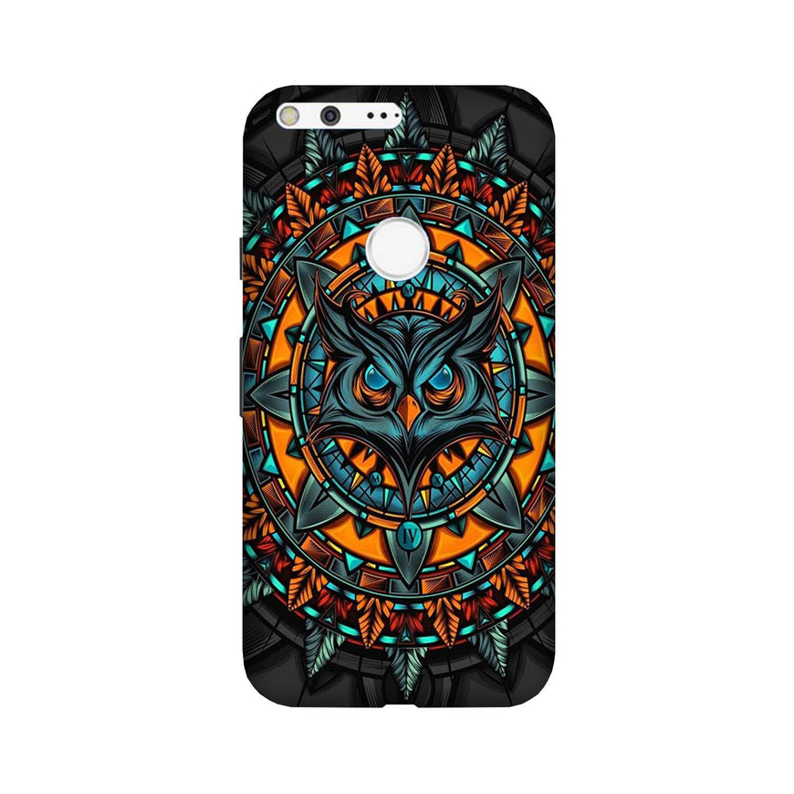 Owl Mobile Back Case for Google Pixel XL (Design - 360)