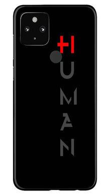 Human Mobile Back Case for Google Pixel 4a  (Design - 141)