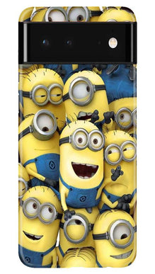 Minions Mobile Back Case for Google Pixel 6 Pro  (Design - 127)