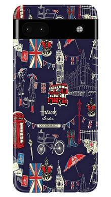 Love London Mobile Back Case for Google Pixel 6a (Design - 75)