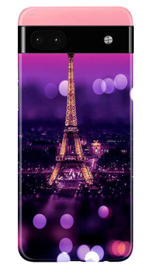 Eiffel Tower Mobile Back Case for Google Pixel 6a (Design - 86)