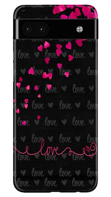 Love in Air Mobile Back Case for Google Pixel 6a (Design - 89)