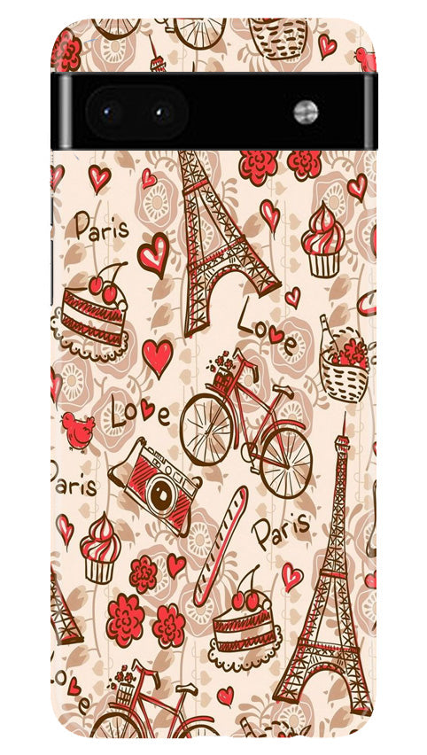 Love Paris Case for Google Pixel 6a(Design - 103)