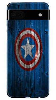 Captain America Superhero Mobile Back Case for Google Pixel 6a  (Design - 118)