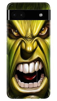 Hulk Superhero Mobile Back Case for Google Pixel 6a  (Design - 121)