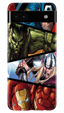 Avengers Superhero Mobile Back Case for Google Pixel 6a  (Design - 124)