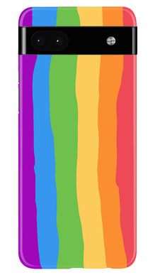 Multi Color Baground Mobile Back Case for Google Pixel 6a  (Design - 139)