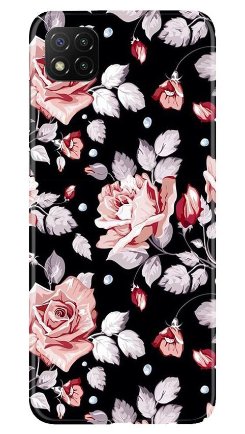 Pink rose Case for Poco C3