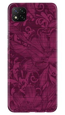 Purple Backround Mobile Back Case for Poco C3 (Design - 22)