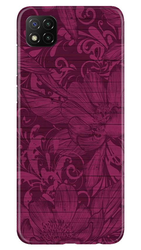 Purple Backround Case for Poco C3