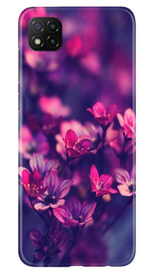 flowers Mobile Back Case for Poco C3 (Design - 25)