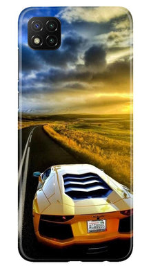 Car lovers Mobile Back Case for Poco C3 (Design - 46)