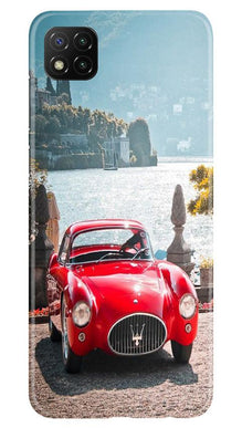 Vintage Car Mobile Back Case for Poco C3 (Design - 51)